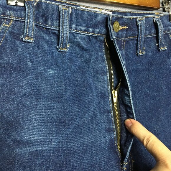 Walls FR Mens Flame Resistant Blue Jeans size 42 to 44x34 Work Denim Cotton Pant - Picture 8 of 13